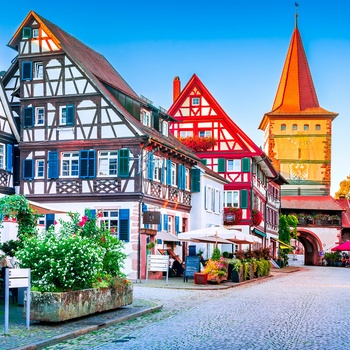 Byen Gengenbach i Schwarzwald
