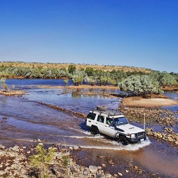 Gibb River Road crossing - Credti Tourism Western Australia