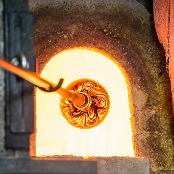 Traditionelt glaspusteri