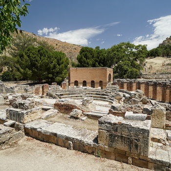 Gortys arkæologiske område på Kreta