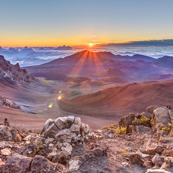 Solopgang i Haleakala National Park - Maui - Hawaii