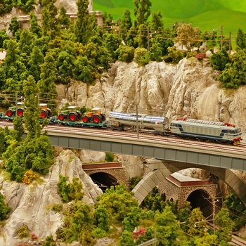 Modeljernbane Miniatur Wunderland i Hamburg, Tyskland