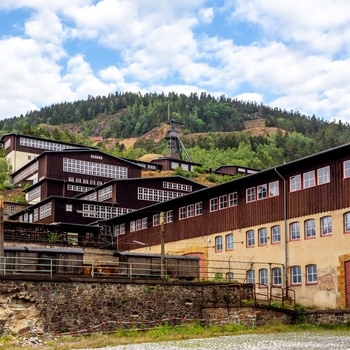 Rammelsberg minen i Goslar, Harzen i Tyskland