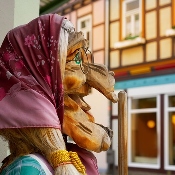 Heksedukke - Souvenir fra Harzen, Tyskland