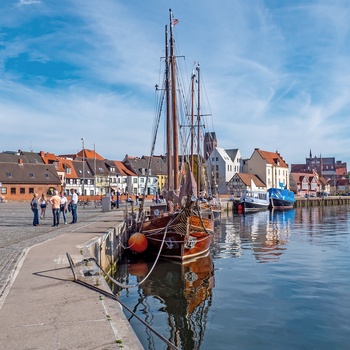 Havnen i Wismar - Tyskland