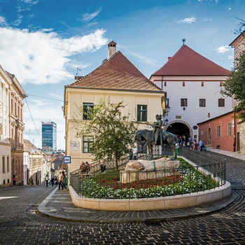 Hovedstaden Zagreb i Kroatien