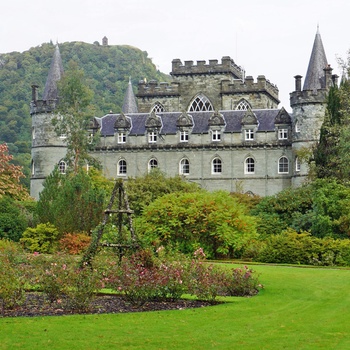 Inveraray Castle i Skotland