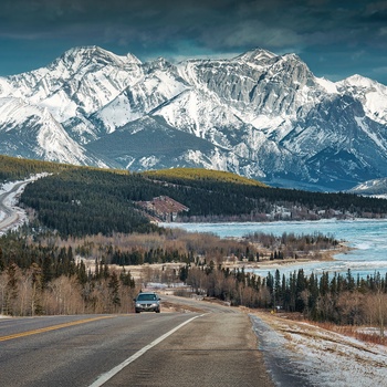 Icefields Parkway i Alberta - Canada