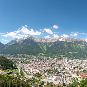 Panoramaudsigt til Innsbruck