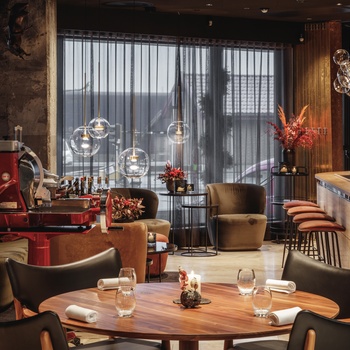 Barområde på Eilert Smith Hotel - Stavanger i Norge