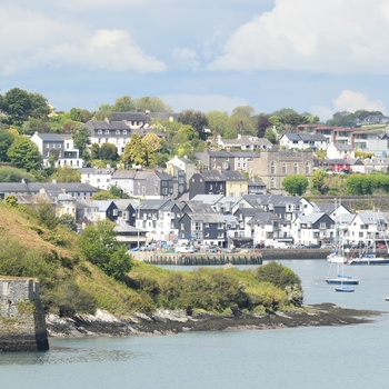 Irland, County Cork - smukt blik på Kinsale fra havet