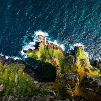 Irland, County Donegal - den smukke kyst ved Horn Head