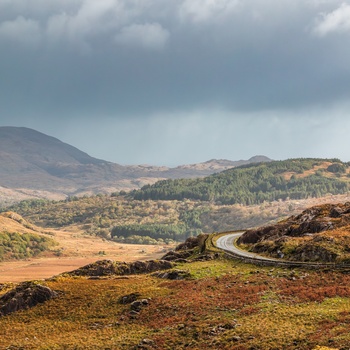 Irland, County Kerry - udsigt fra Moll's Gap mod vej N71 National Park
