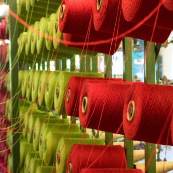 Irland, County Wicklow - Avoca Mill er det det ældste væver i Irland