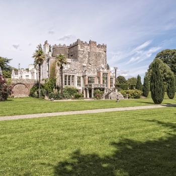 Irland, County Wicklow - Huntington Castle set fra haven