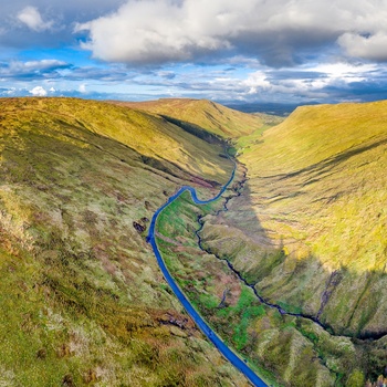 Irland, Donegal - Glengesh Pass ved Ardara
