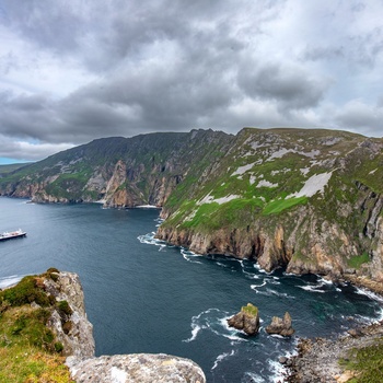 Irland, Donegal, Wild Atlantic Way - klipperne ved Sliabh Liag 