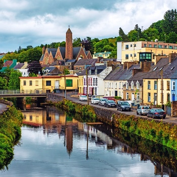 Byen Donegal i det nordvestlige Irland