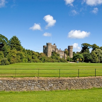 Malahide Castle nord for Dublin i Irland