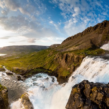 Dynjandi vandfaldet i Island