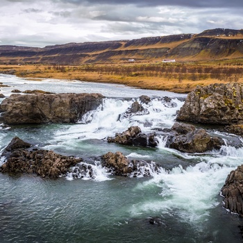 Glanni vandfaldet i Island