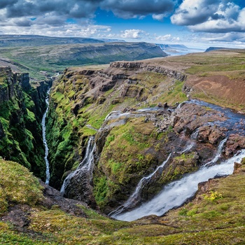 Vandfaldet Glymur, Island