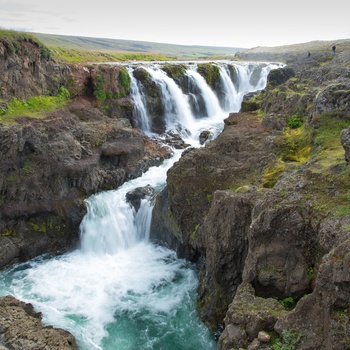 Kolugljúfur Kløften og vandfald, Island