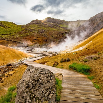 Seltún - geotermiske område i Island