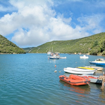 Limski-fjorden i Istrien, Kroatien