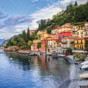 Byen Bellagio ved Comosøen i Norditalien