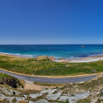 Jersey - St Ouen Bay panoramaudsigt