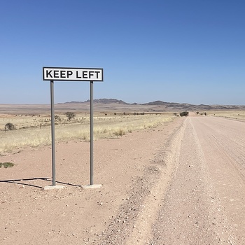 På roadtrip gennem Namibias ørken