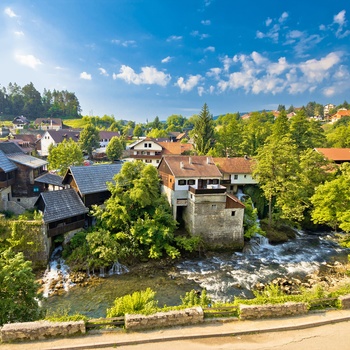 Rastoke og Korana floden - Kroatien