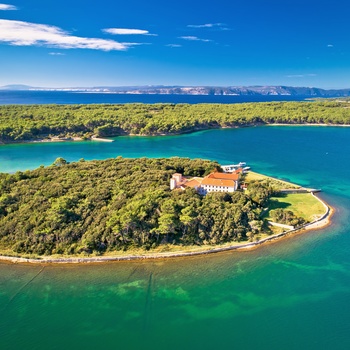 Øen Kosljun i Kvarnerbugten - Kroatien