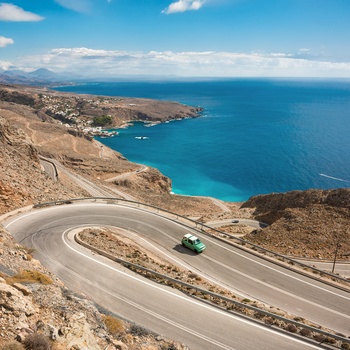 Kystvej på Kreta - Grækenland