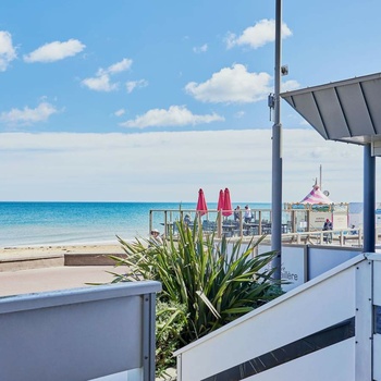 La Cremaillere i Bayeux - Terrasse