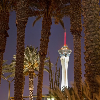 Stratosphere Tower - en del af Stratosphere Hotel and Casino i Las Vegas, USA