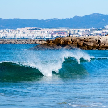 Costa da Caparica nær Lissabon