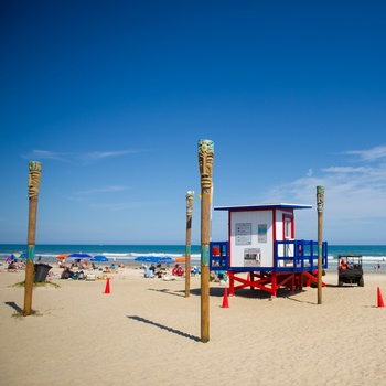 Livreddertårn på Cocoa Beach