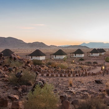 Safari Lodges i Sossusvlei i Namibia