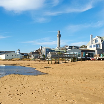 Stranden i Provincetown på Cape Cod i Massachuetts