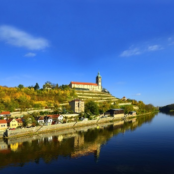 Melnik Slot ved Elben