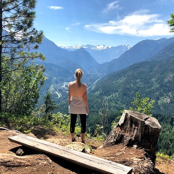 Michelle i Whistler området, Canada - rejsespecialist i Aarhus