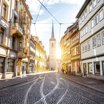 Erfurt i Thüringen, Tyskland