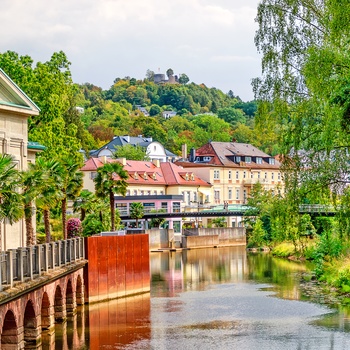 Kur- og spabyen Bad Kissingen i Bayern - Sydtyskland