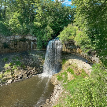 Minnehaha Falls i Munneapolis, Minnesota - Foto: Jenna Stensland Unsplash