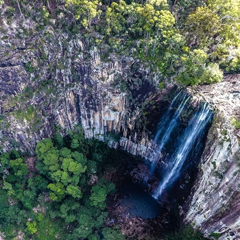 Minyon Falls i Nightcap National Park - NSW, Australien