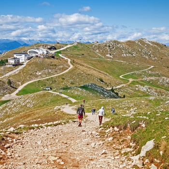 Vandring på Monte Baldo ved Gardasøen