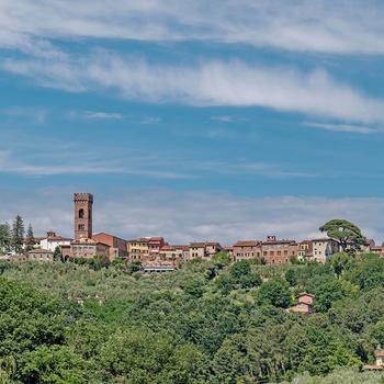 Montecarlo di Lucca i Toscana - Italien