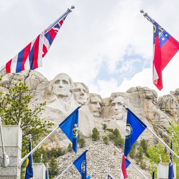 Mount Rushmore National Memorial i South Dakota